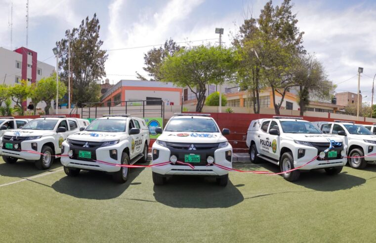 Retrasan hasta septiembre entrega de 100 patrulleros para Arequipa