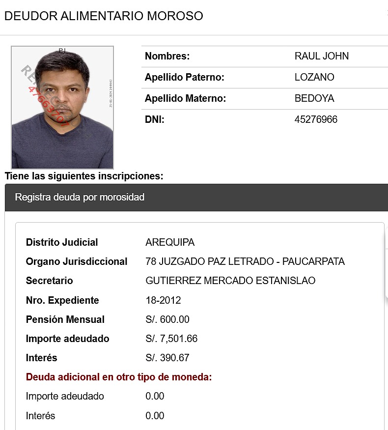 Dictan 15 meses de prisión preventiva contra docente acusado de violación sexual a menor