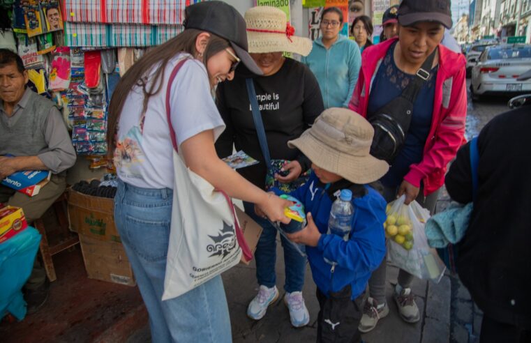 Realizan pasacalle de sensibilización por el Día Mundial contra el Trabajo Infantil