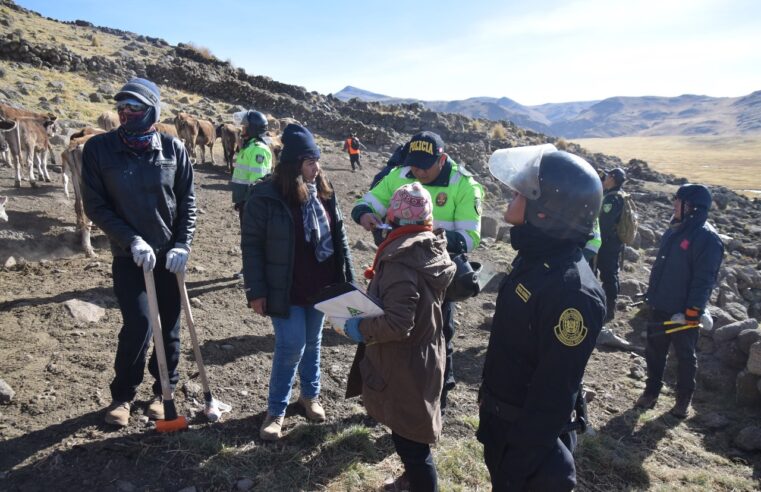 GRA recupera 784.42 hectáreas de Autodema en Pusa Pusa