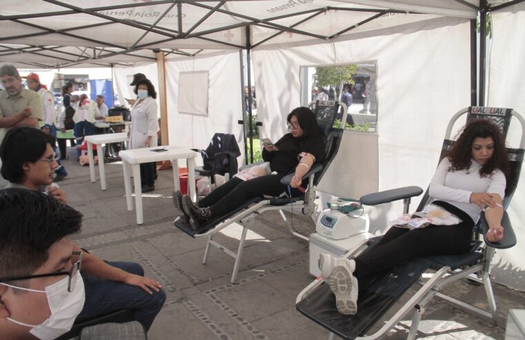 Busca recolectar 420 unidades de sangre en campañas de donación universidades
