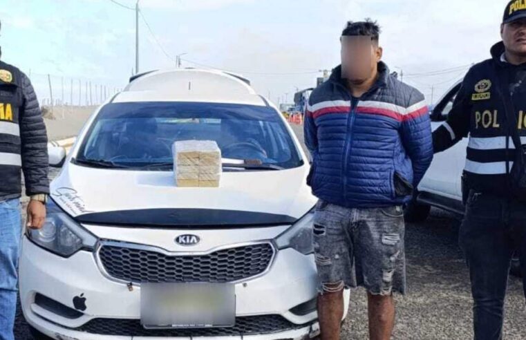 Capturan a ‘Chispita’ con 10 kilos de cocaína en Yauca