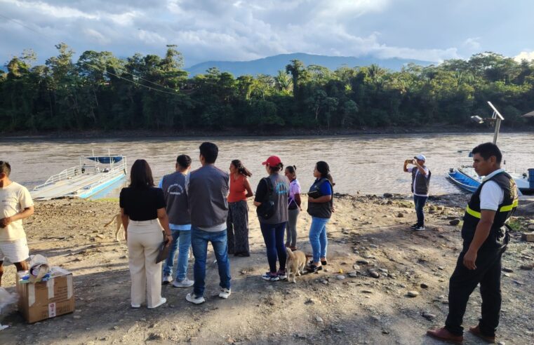 Samugari en emergencia tras intensas lluvias en el Vraem
