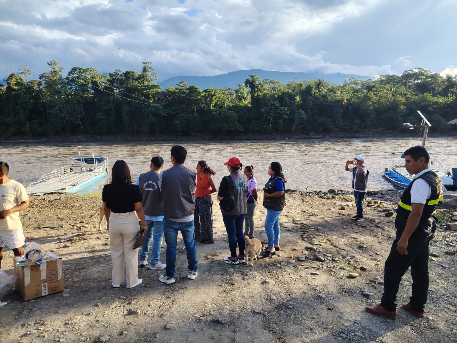 Samugari en emergencia tras intensas lluvias en el Vraem