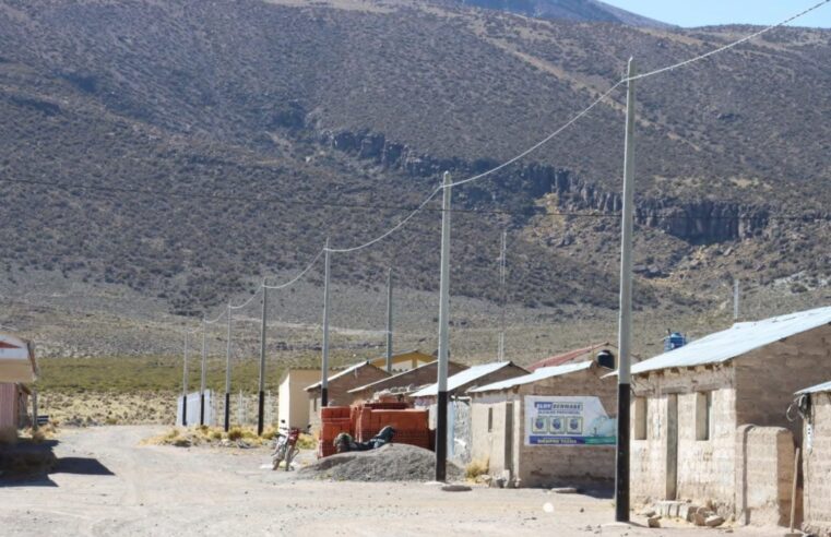 Más de 500 sectores se beneficiarán con proyecto de electrificación rural