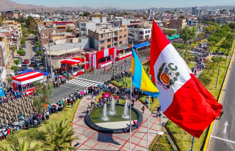 Arequipa conmemora 145° aniversario de la Batalla de Arica con fervor patrio