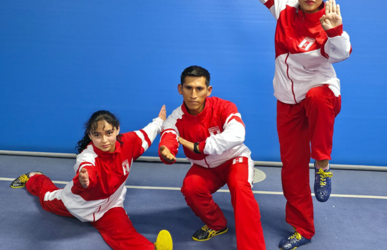 Tres arequipeños en Sudamericano de Wushu en Argentina 2025