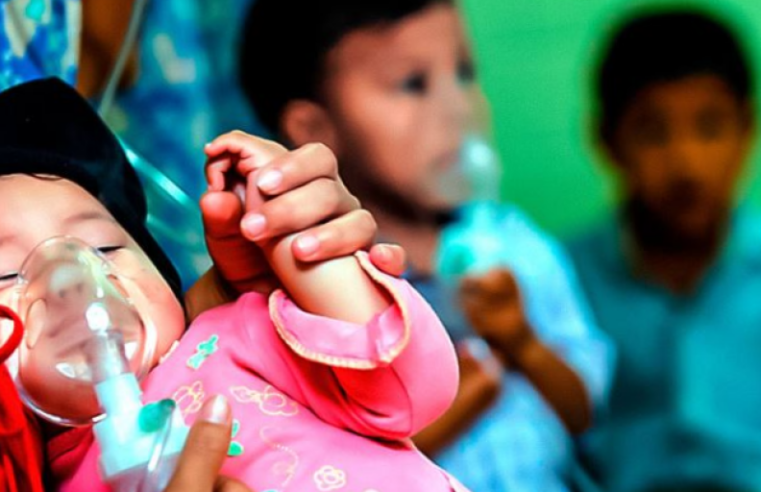 Alerta por incremento de casos de neumonía en menores