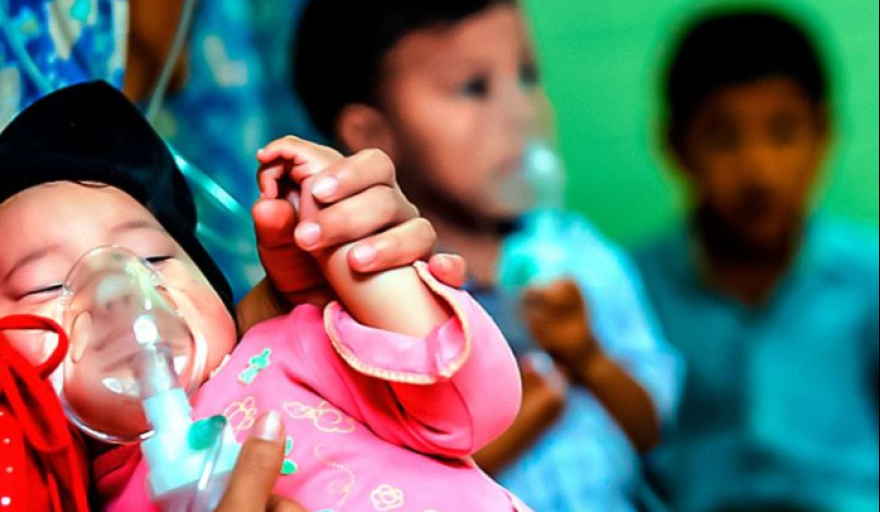 Alerta por incremento de casos de neumonía en menores