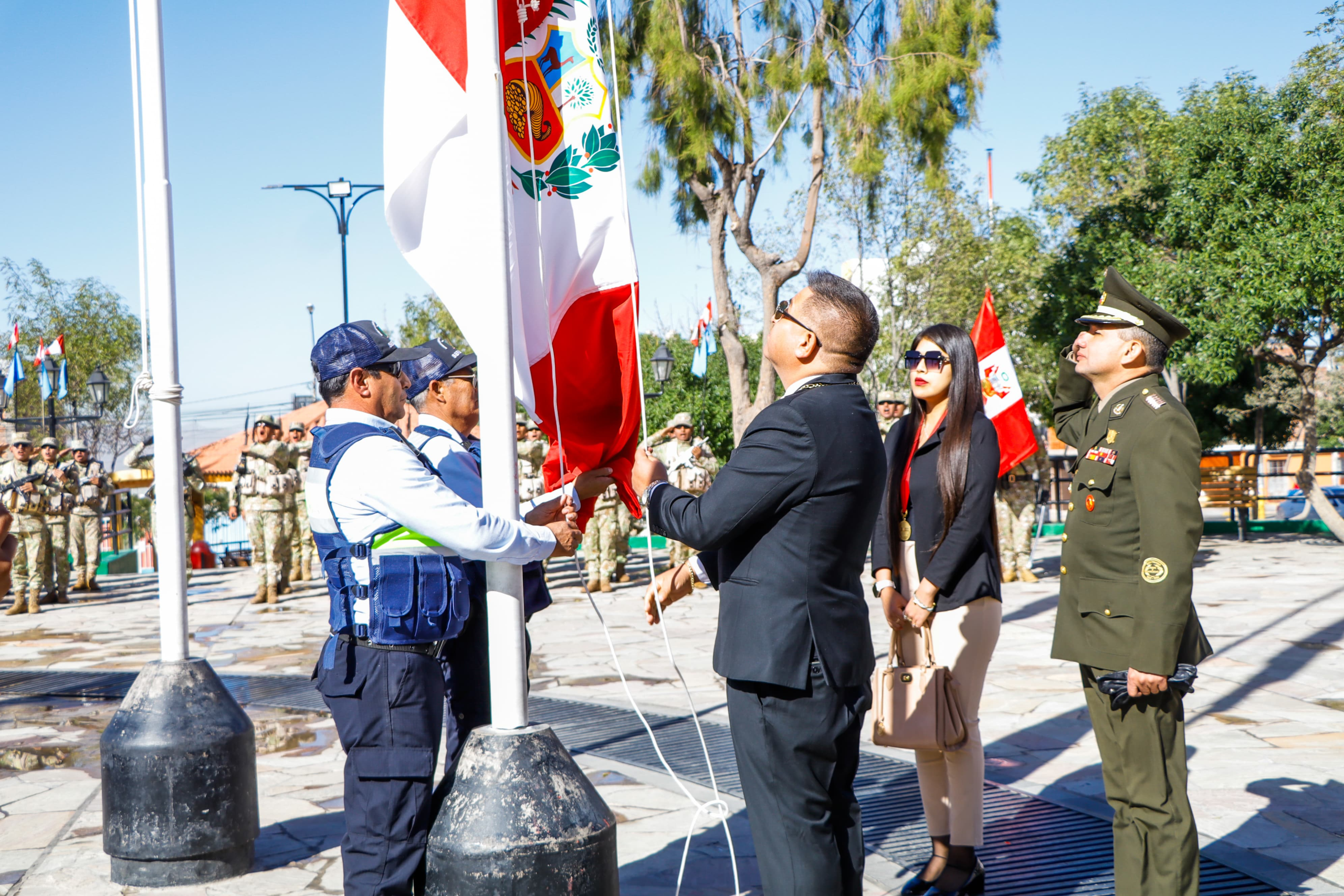 EN CAYMA RINDEN HONORES A LOS HÉROES DEL MORRO DE ARICA