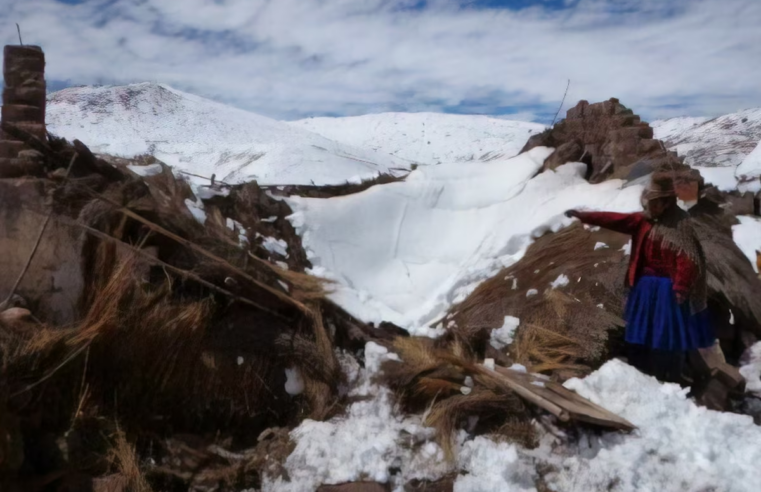 Declaran a 25 distritos en riesgo muy alto ante heladas y friaje