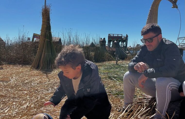 Una goleada de amor para papá Bernardo