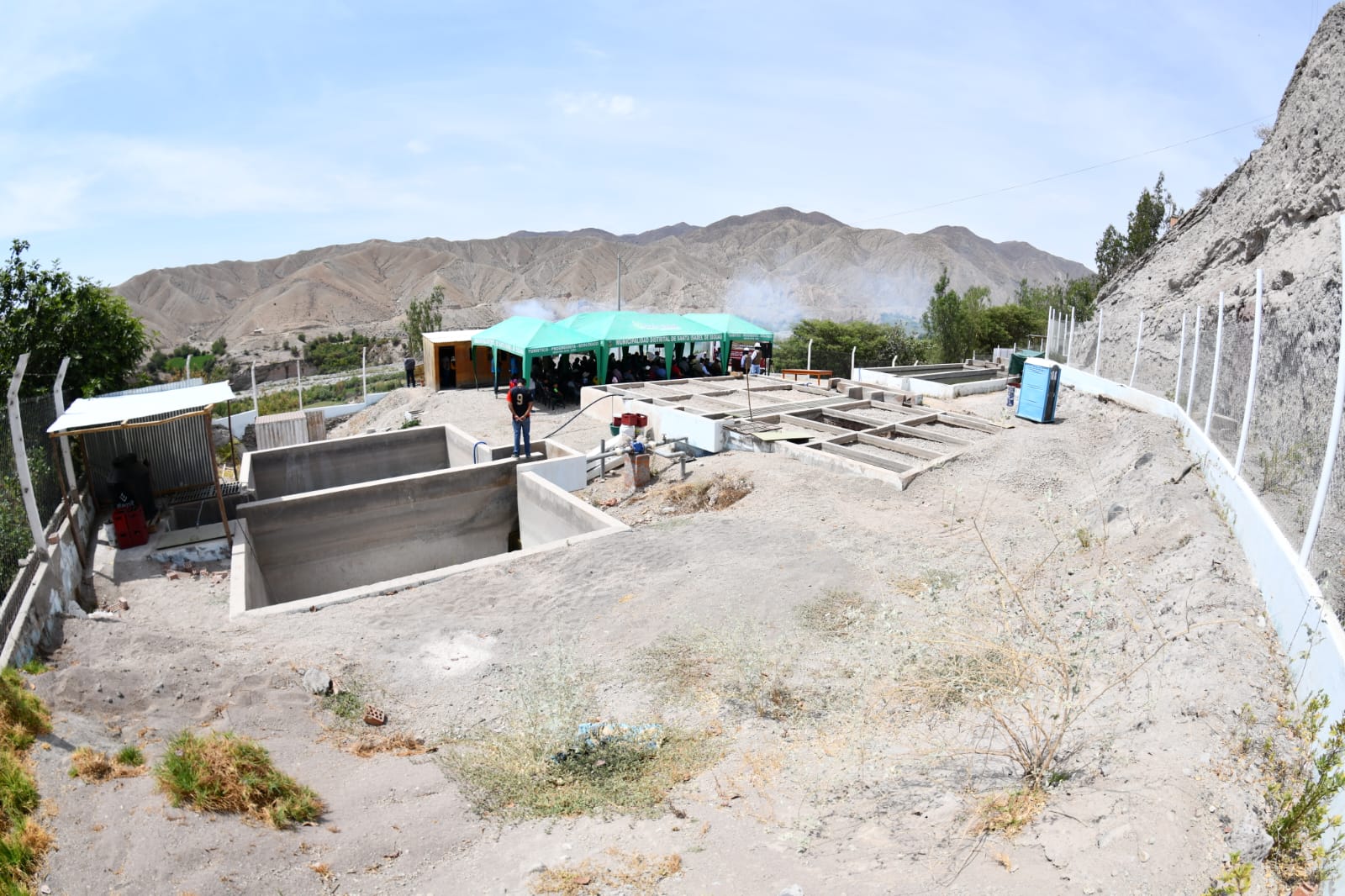 Retrasos ocasionan paralización de obras de saneamiento en Santa Isabel de Siguas