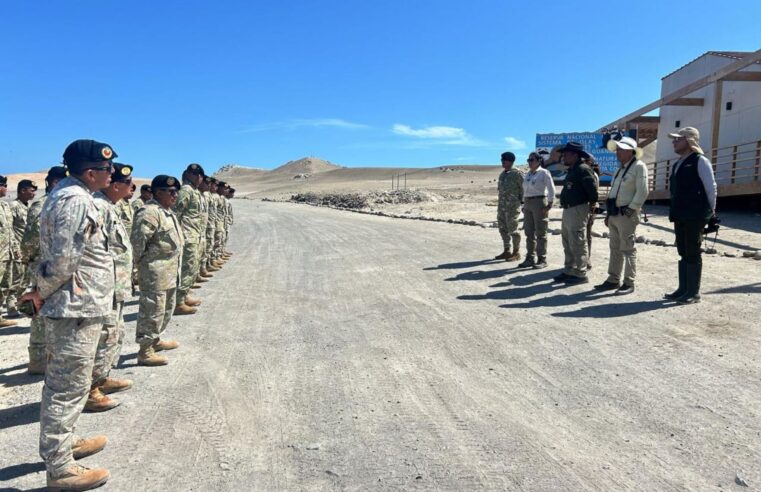 Sernanp y Ejército realizan operativo para restaurar el equilibrio ecológico