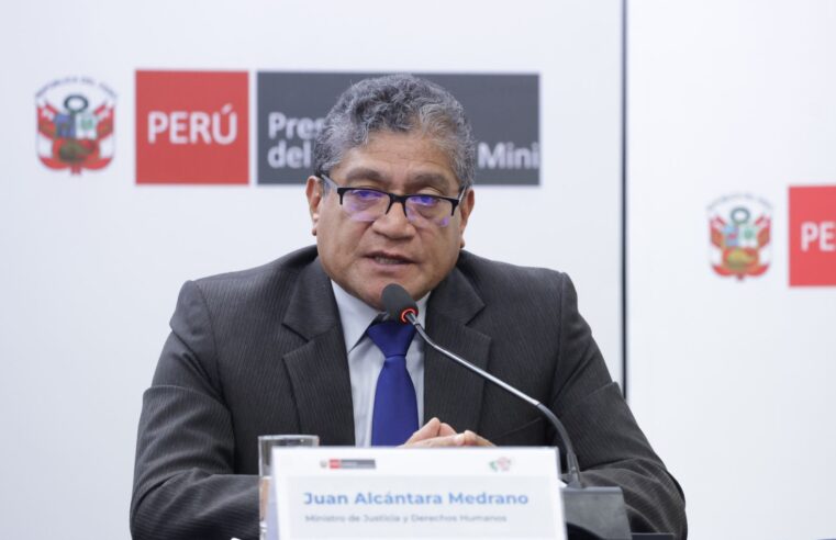 Ministro de Justicia afirma que Gabinete se mantiene firme