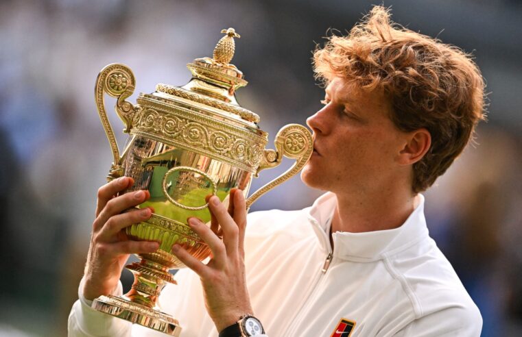 Sinner logró su primer título en Winbledon tras vencer a Alcaraz