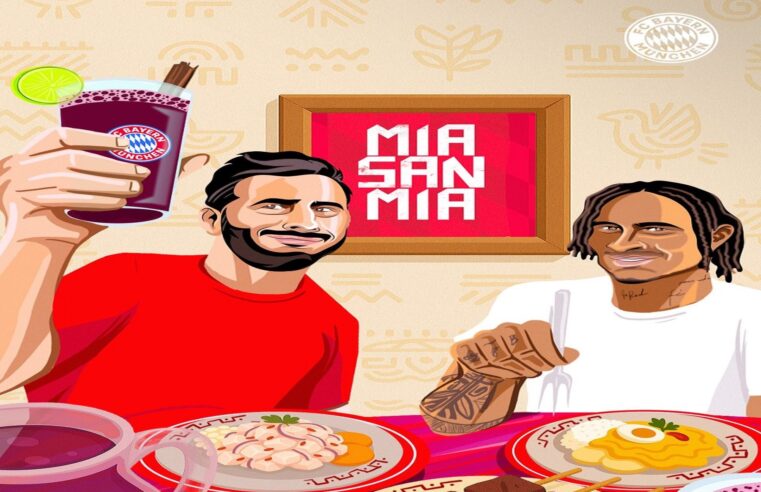 Bayern de Munich envía saludos al Perú por medio de Pizarro