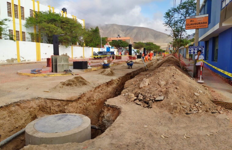 Caravelí espera reactivación de obra de saneamiento anunciada como concluida