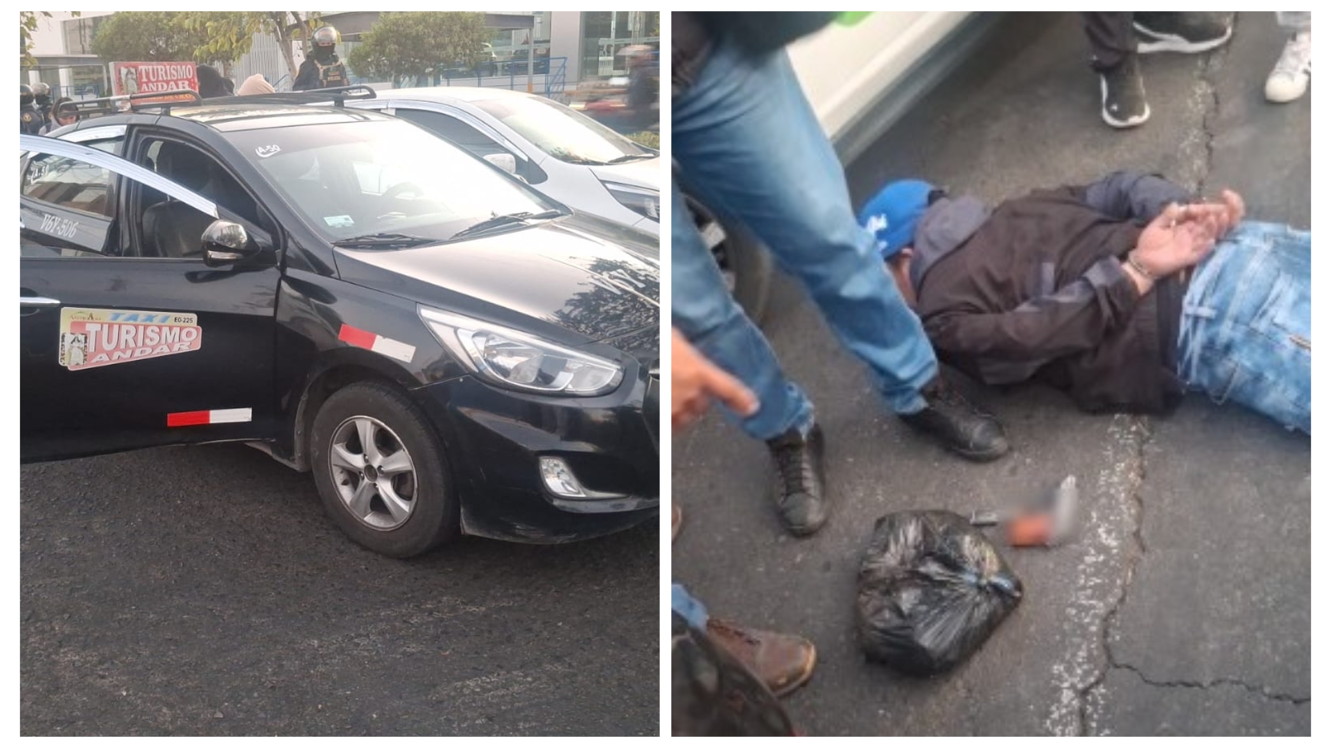 Frustran asalto a grifo en Arequipa. Detienen a tres presuntos ladrones con arma de fuego