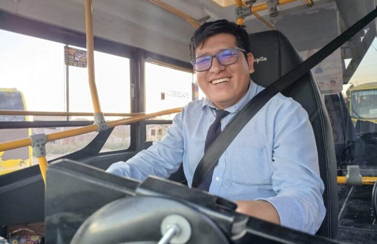 “Soy conductor, transporto vidas y lo hago bien”
