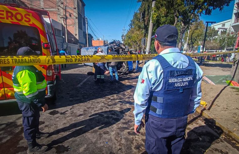 Bus involucrado en accidente no tenía autorización para servicio