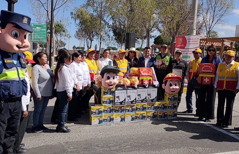 Refuerzan seguridad ciudadana de Cayma con juntas vecinales