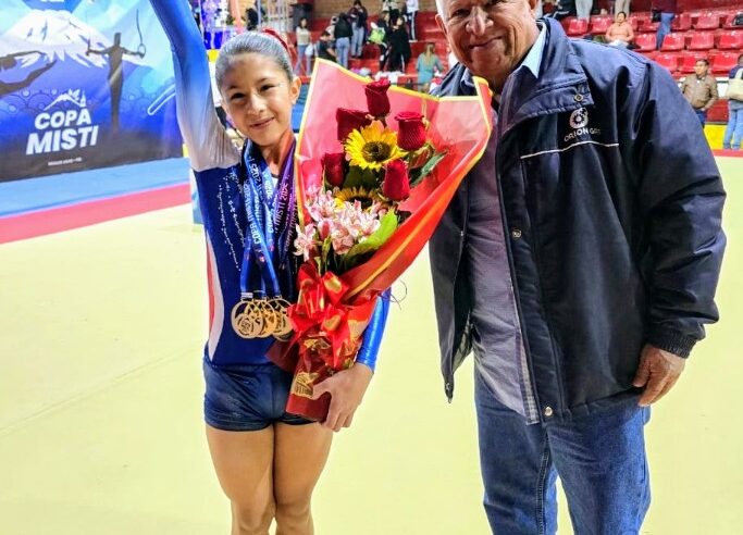 12-3: Arequipeña triunfa en torneo internacional de gimnasia