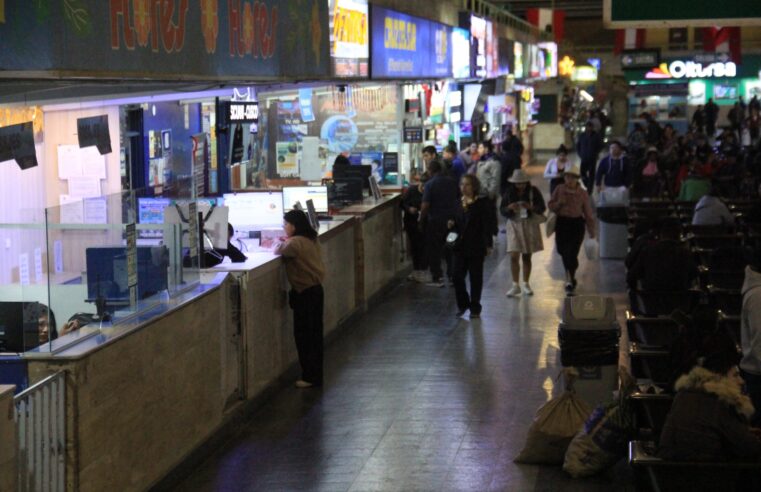 Terminal terrestre reanuda actividades tras desbloqueo de la Panamericana