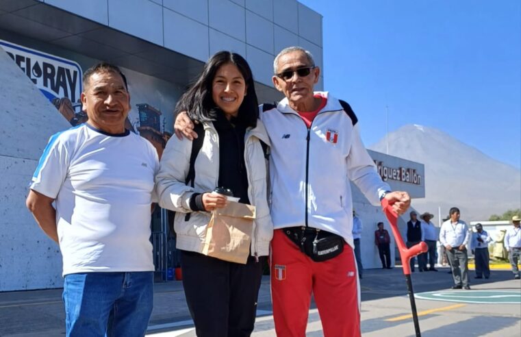 Campeona Anita Poma elige a Arequipa para su preparación