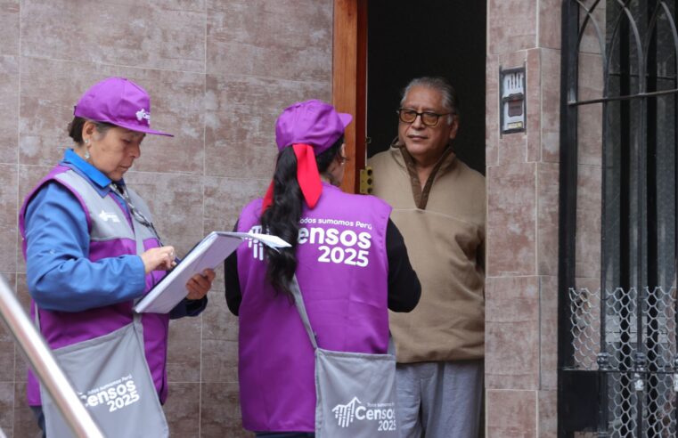 Censos en el país se realizarán en 3 meses