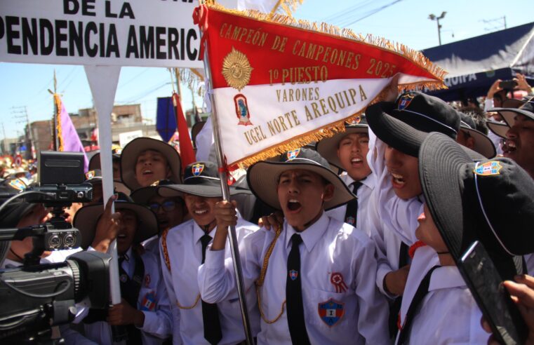 UGEL Norte define a sus representantes para parada militar de Arequipa