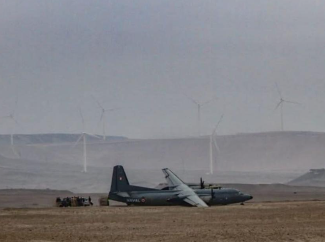 Confirman percance de aeronave en aeródromo naval de Marcona