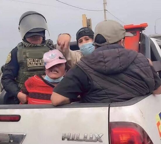 Solicitan nueve meses de prisión para detenidos en bloqueo de Panamericana Sur