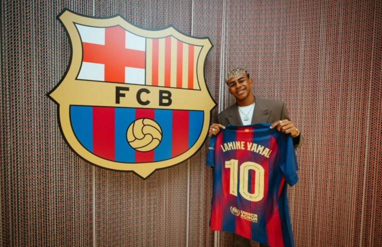 Camiseta de Yamal con la “10” del Barcelona cuesta 190 euros
