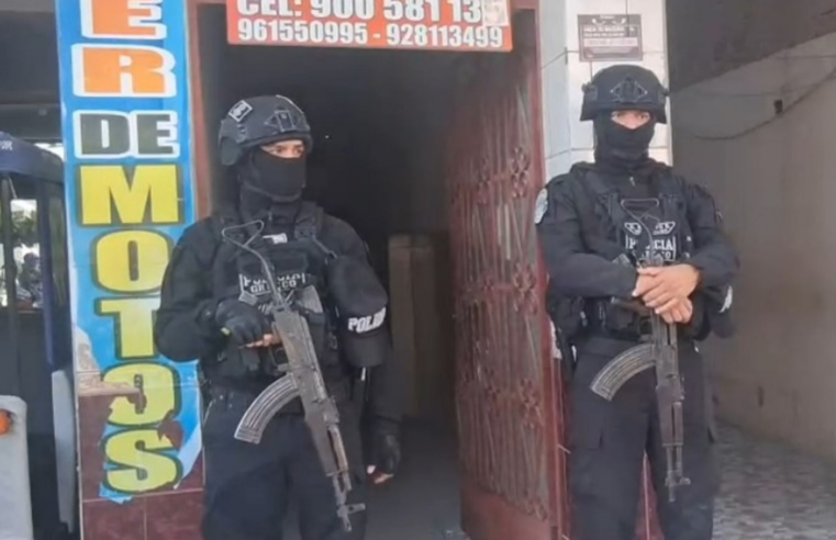 Cuatro detenidos en operativo en la municipalidad de Campo Verde