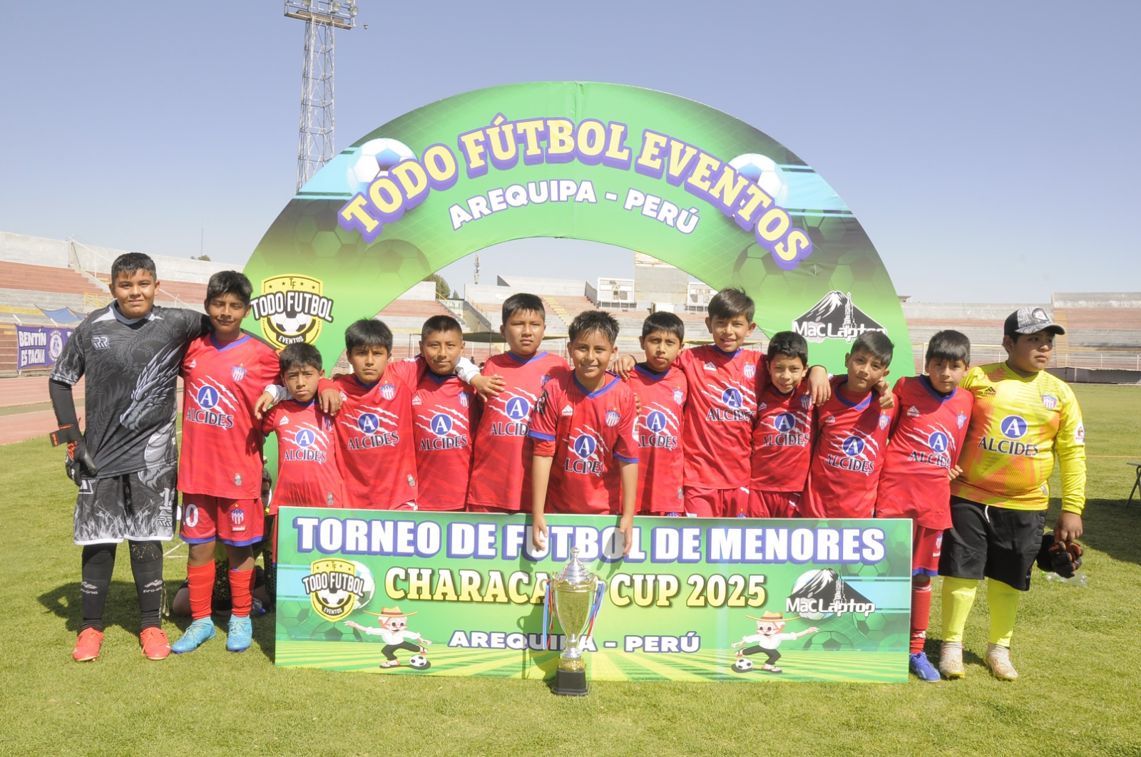 Con broche de oro culmina torneo de menores “Characato Cup 2025”