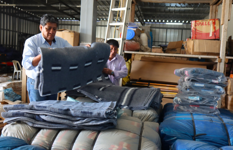 GRA entrega ayuda humanitaria al distrito de Tisco en Caylloma