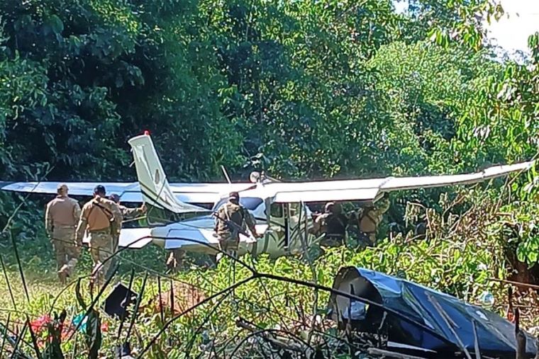 Cusco: intervienen aeronave boliviana en zona de narcotráfico