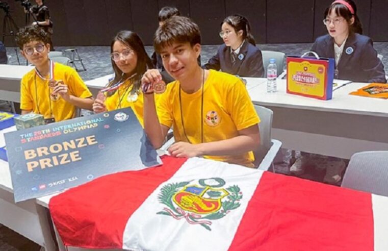 Estudiantes del COAR logran medalla de bronce en Corea