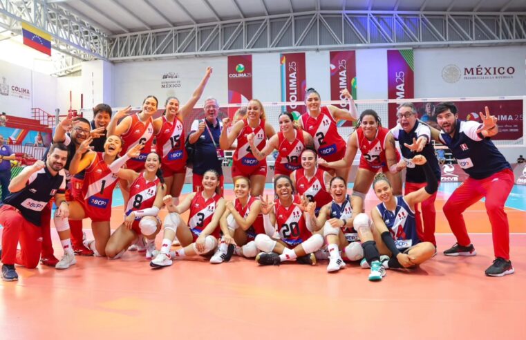 Perú imparable en la Copa Panamericana de Vóley en México