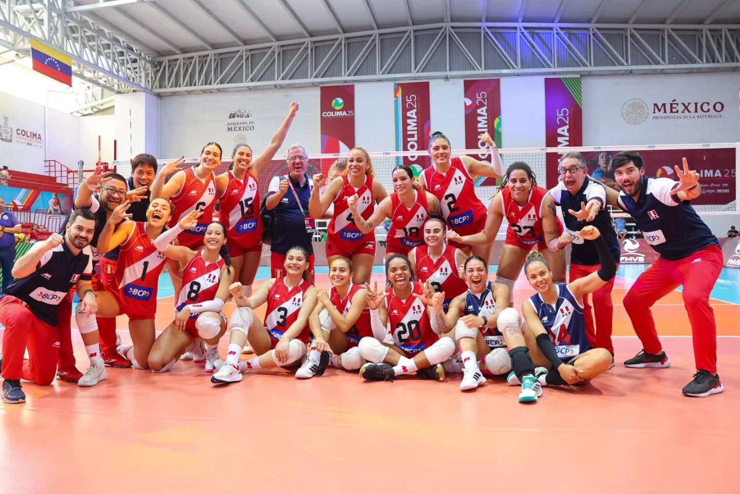 Perú imparable en la Copa Panamericana de Vóley en México