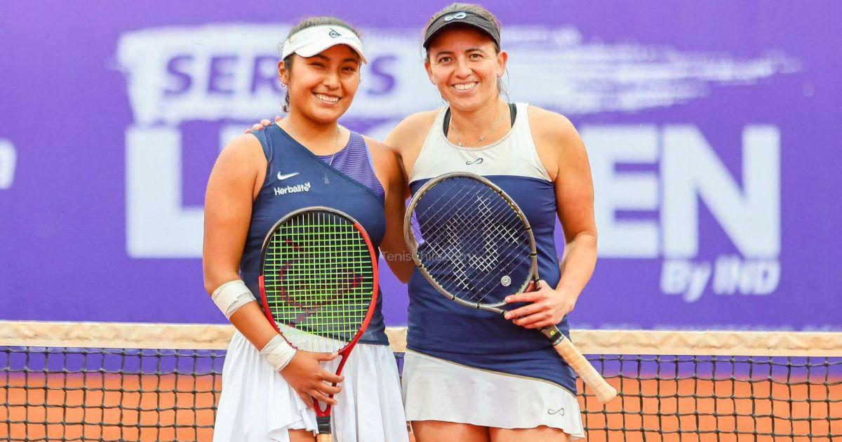 Romina Ccuno campeona de dobles en Santiago de Chile