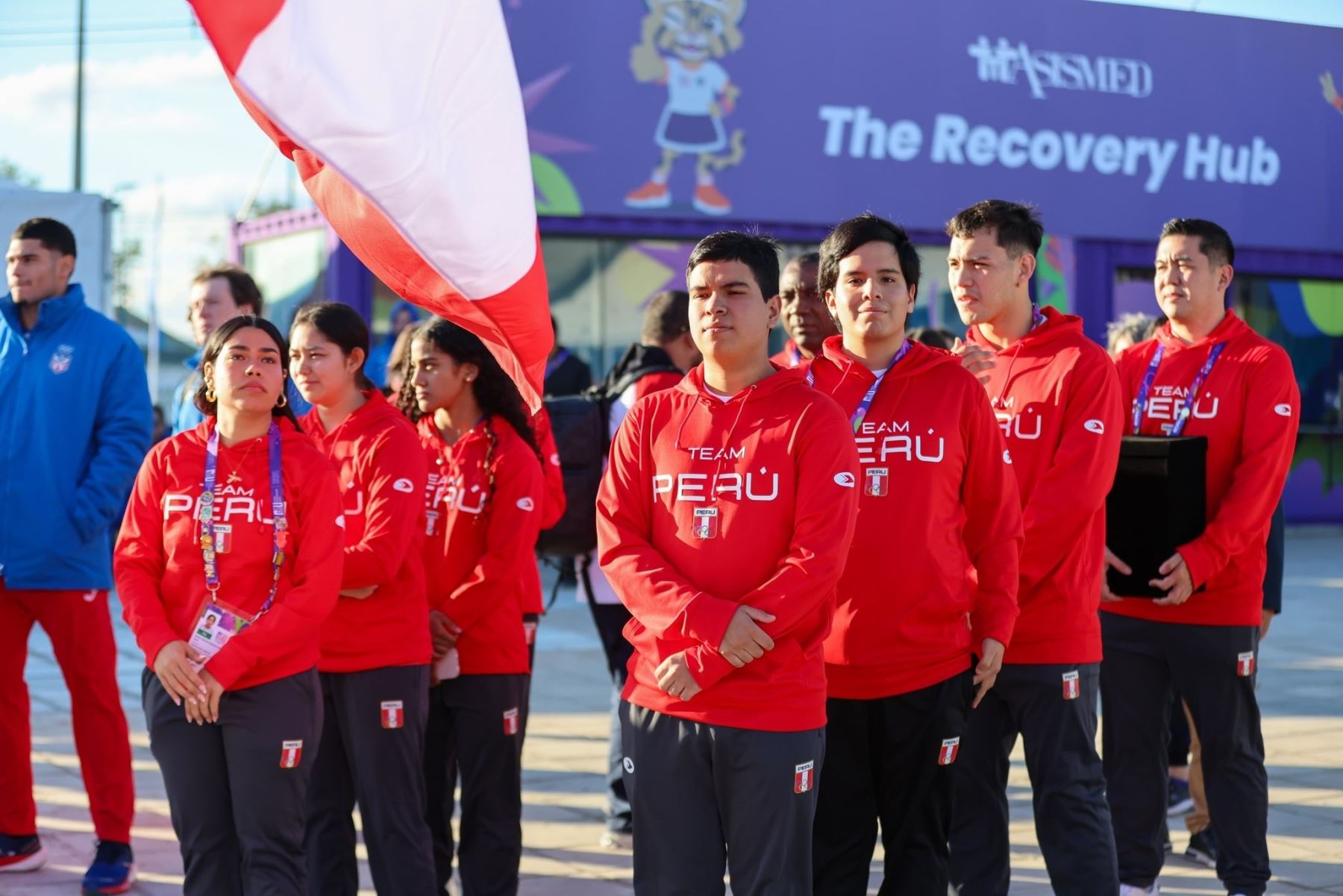 Perú gritó presente en inauguración de los Panamericanos Junior