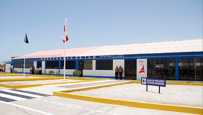 Aeropuerto de Ilo dentro de Programa de Promoción del Transporte Aéreo