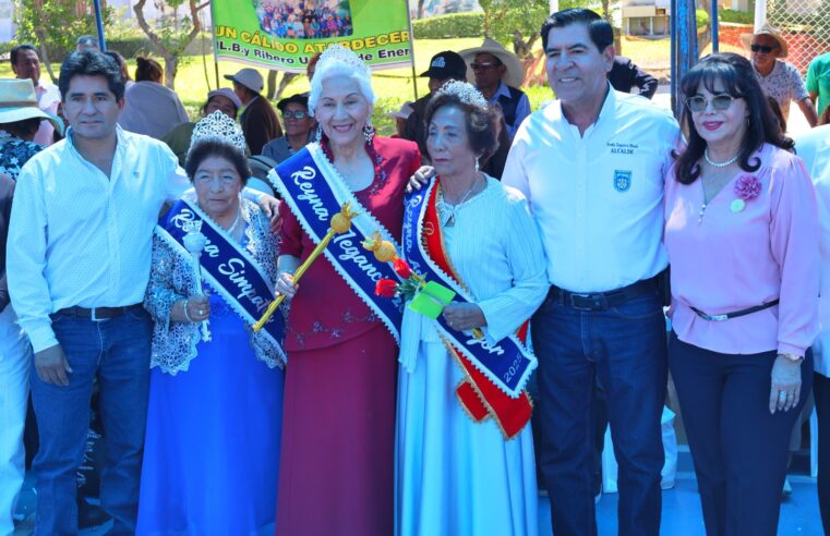 Bustamante y Rivero rinde homenaje y corona a la reina del adulto mayor