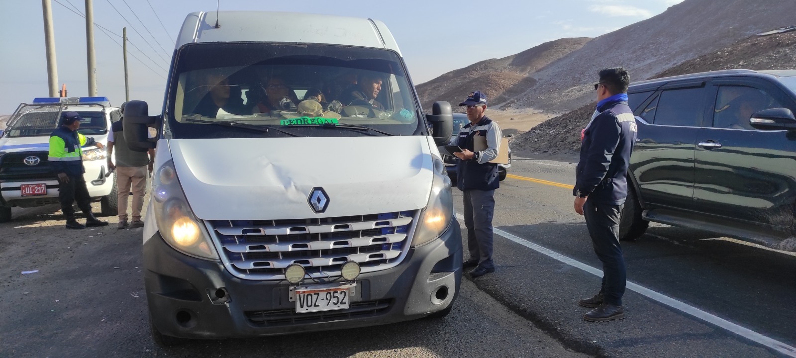 Intensifican control al transporte terrestre de pasajeros en la región