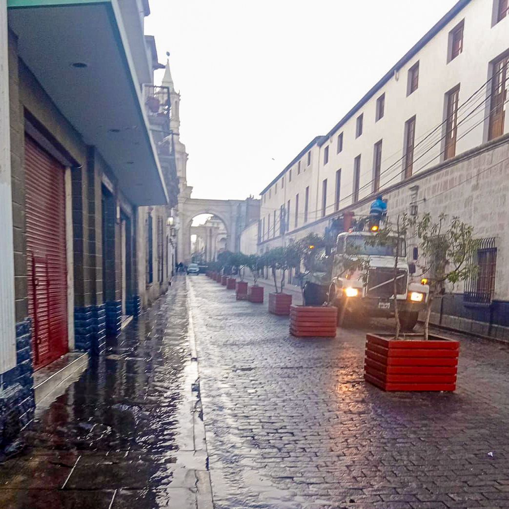 Festejos por aniversario de Arequipa dejaron casi una tonelada de basura