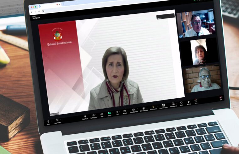 Presidenta del TC defiende fallo que paraliza investigaciones contra Boluarte hasta el 2026