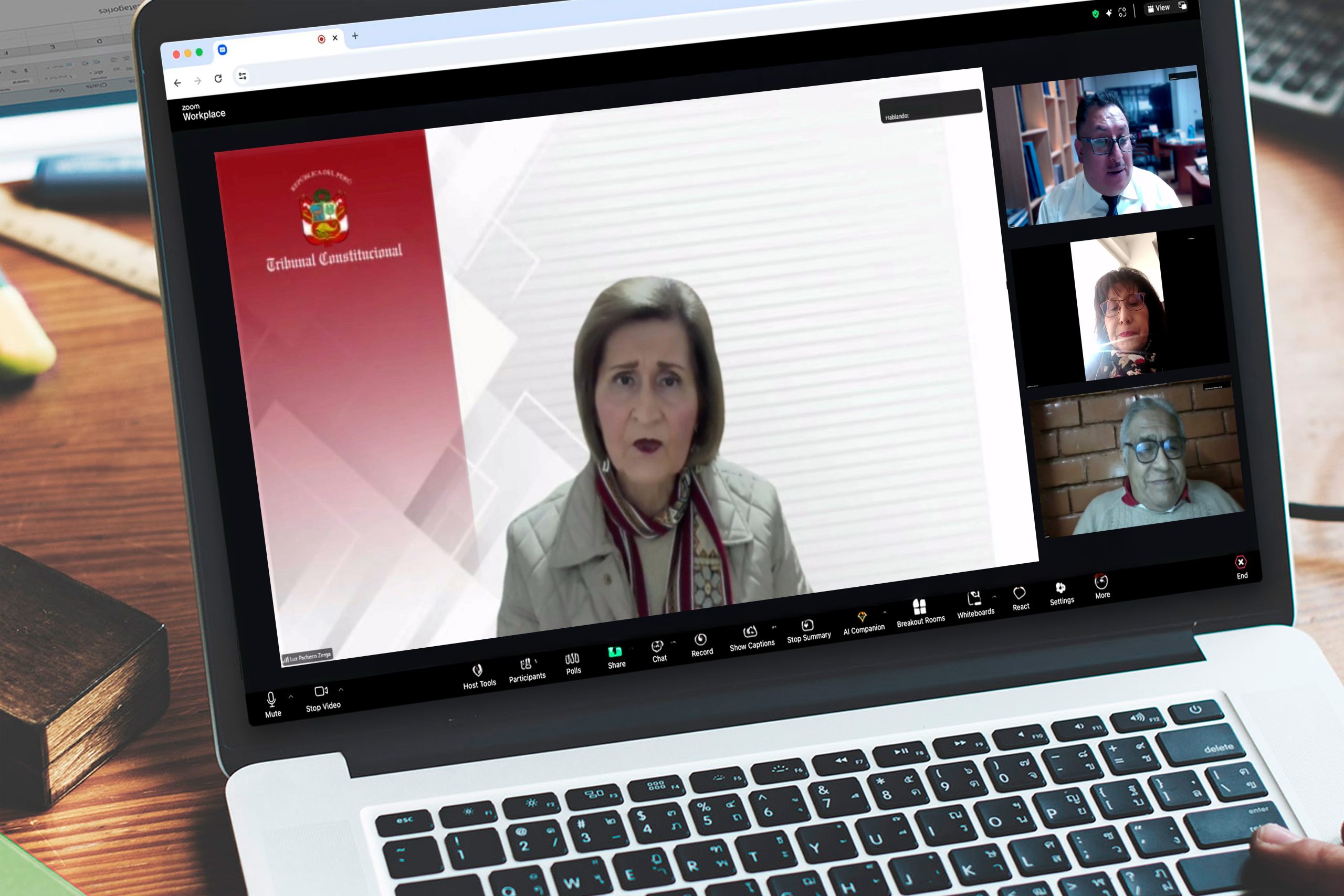 Presidenta del TC defiende fallo que paraliza investigaciones contra Boluarte hasta el 2026