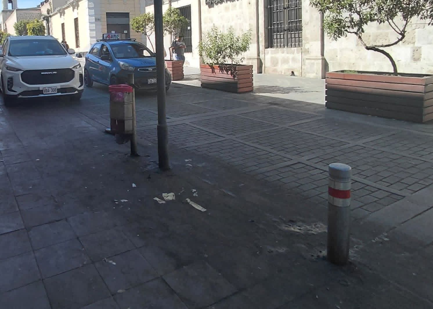 Puntos llenos de grasa aumentan en el Centro Histórico de Arequipa